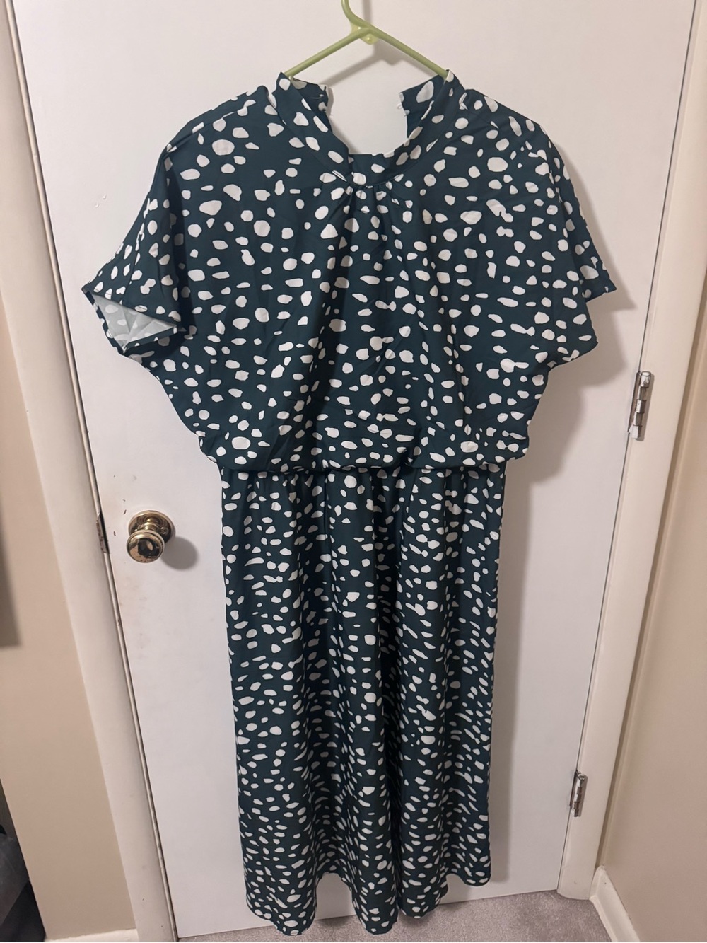 SHEIN Green Vintage Look Dress
